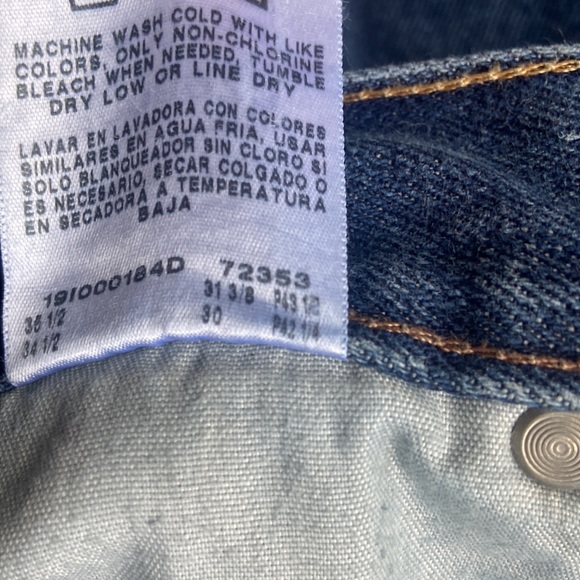 Dark Denim Relaxed fit Jeans - Picture 10 of 12